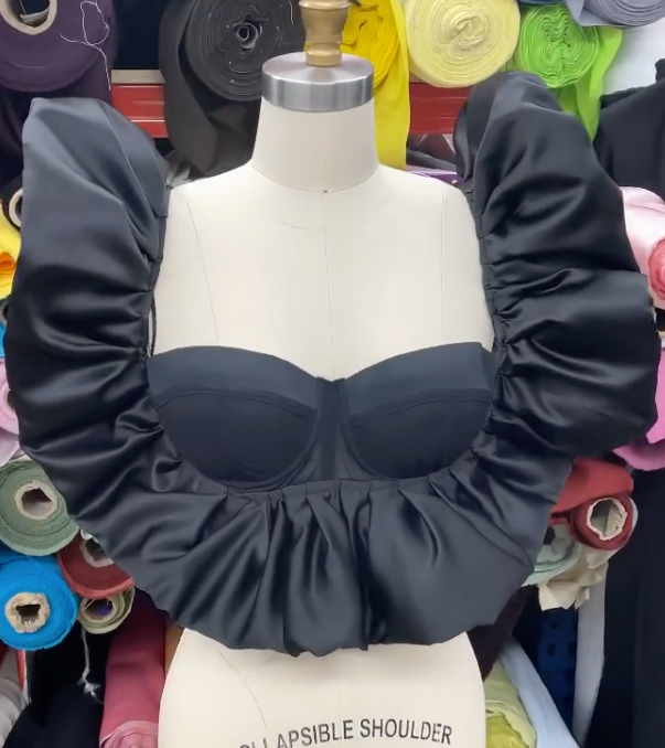 Ruffle Bustier